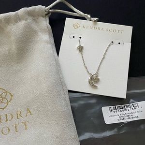 Kendra Scott Moon and Star Necklace